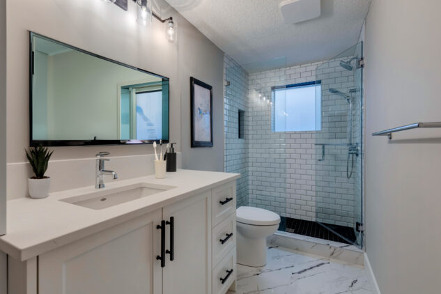 Basement bathroom 