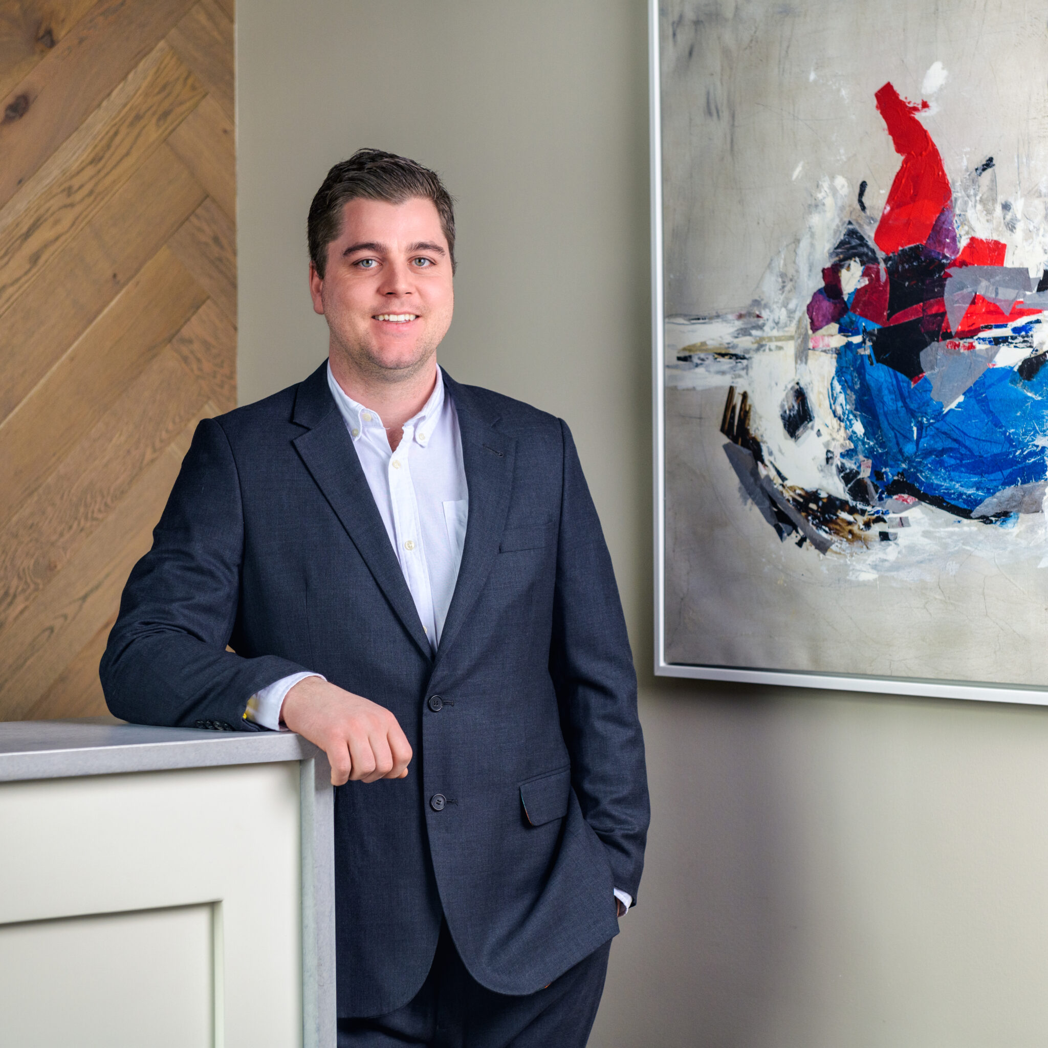 Spencer Johnstone the Site Superintendent at Melanson Homes  